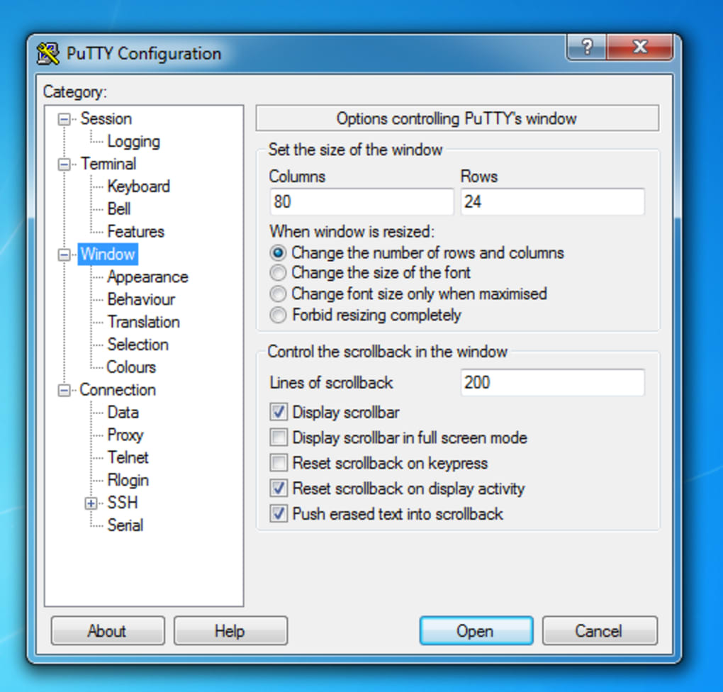 putty free download for windows 10
